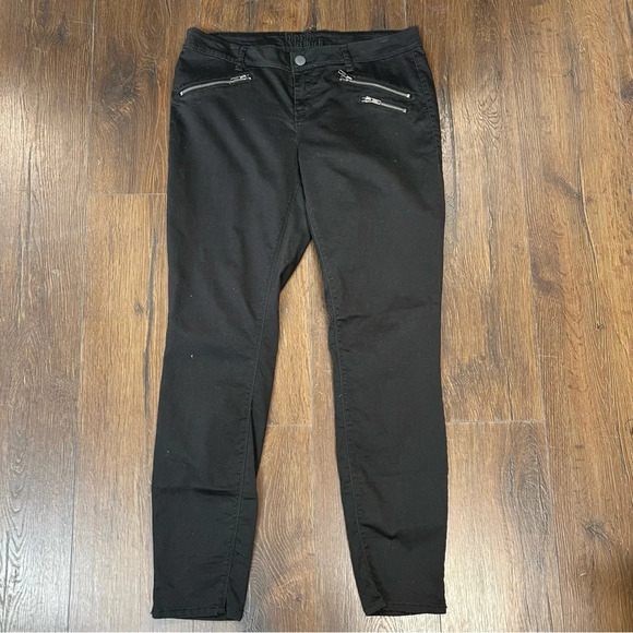 Hippie Laundry charcoal gray moto pants SZ 32/12 - Picture 2 of 5